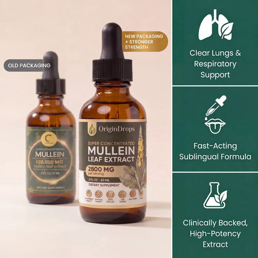Super Concentrated Mullein Drops